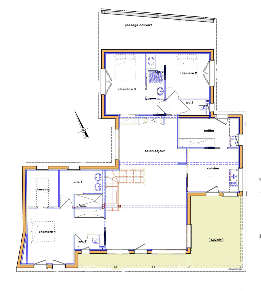 plan-rdc-maison-americaine-trecobois