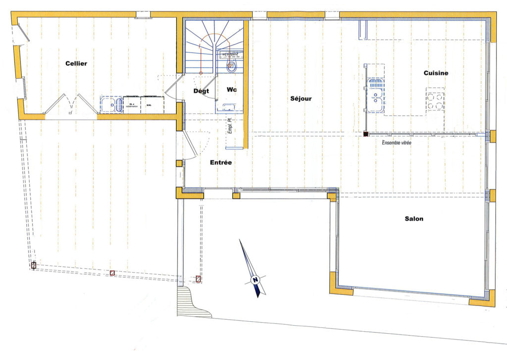 plan-rdc-maison-bois-trecobois