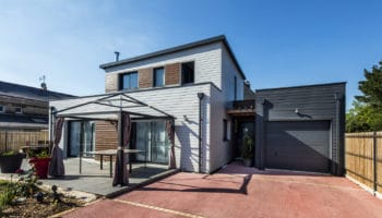 Maison bois contemporaine à Treillières (44)