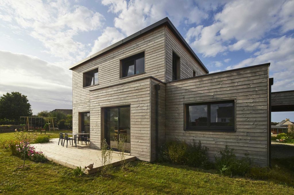 Maison en bois à étage Trecobois