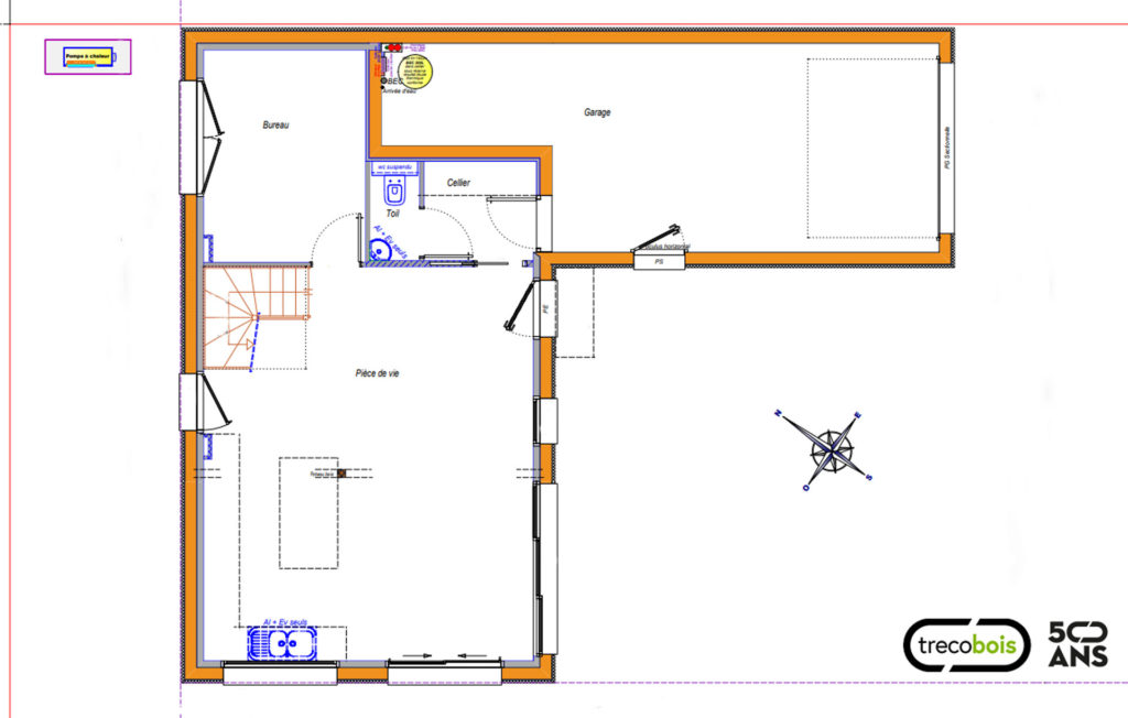 plan-rdc-maison-trecobois-rennes