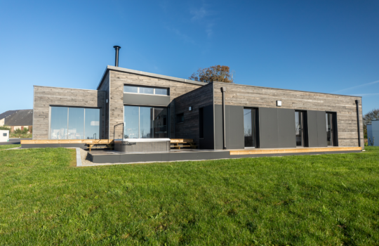 Construction d’une maison de vacances design à Lannilis (29)