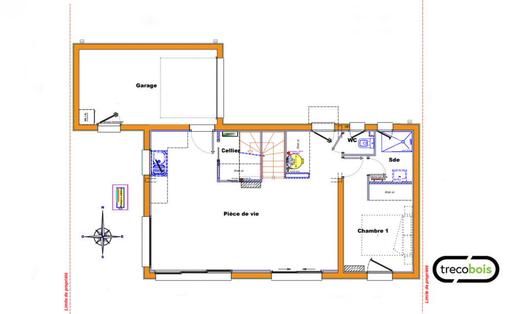plan-rdc-maison-trecobois-auray