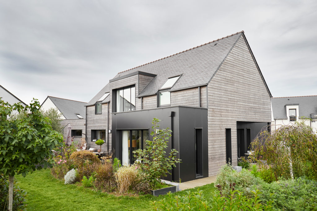 Construction d'une maison en bois à Saint-Pol-de-Léon (29)