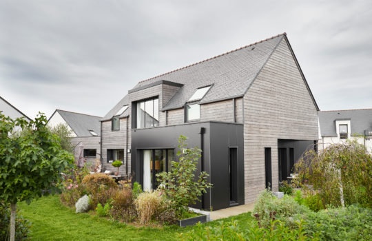 Construction d’une magnifique maison en bois à Saint-Pol-de-Léon (29)