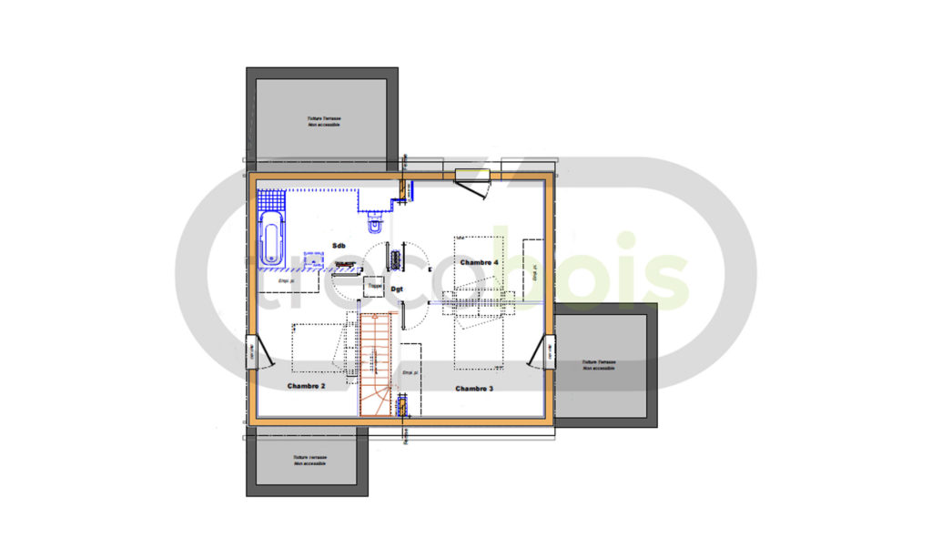 plan-étage-projet-trecobois-morlaix