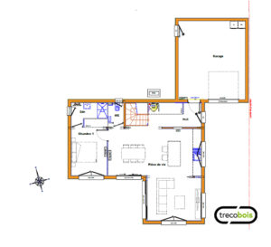 plan-étage-maison-bois-traditionnelle