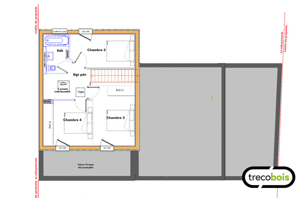 plan-étage-maison-design-bois