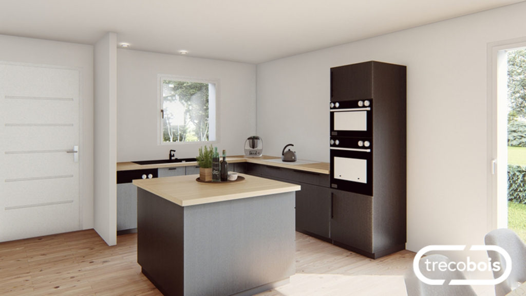 cuisine-aménagée-plan-maison-trecobois