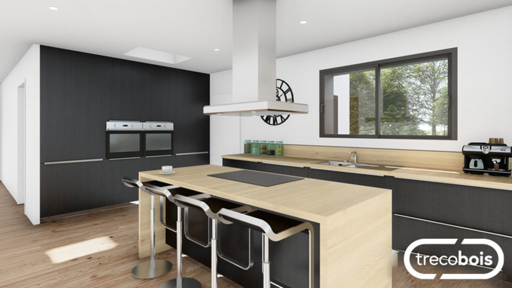 cuisine-amenagée-maison-trecobois