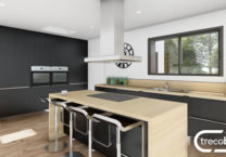 cuisine-amenagée-maison-trecobois