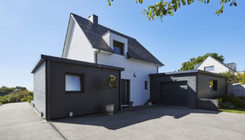 Maison bardage composite