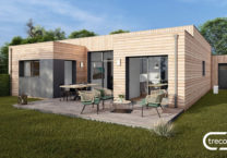 plain-pied-U-maison-bois