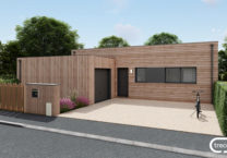 plan-maison-bois-plainpied-U