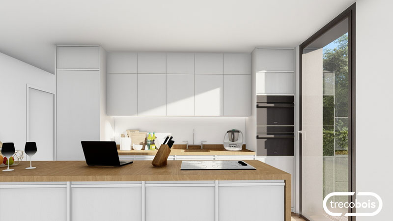 cuisine-aménagée-maison-bois-trecobois