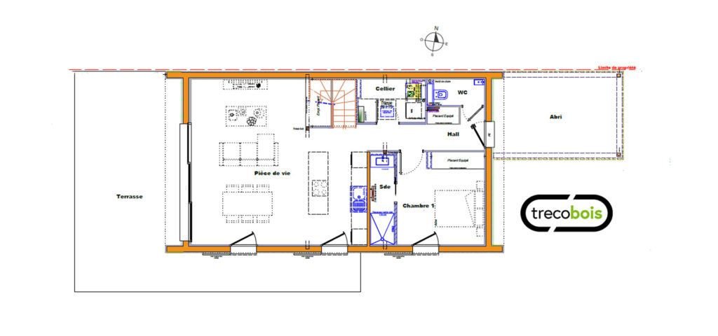 rdc-plan-maison-bois-cathédrale
