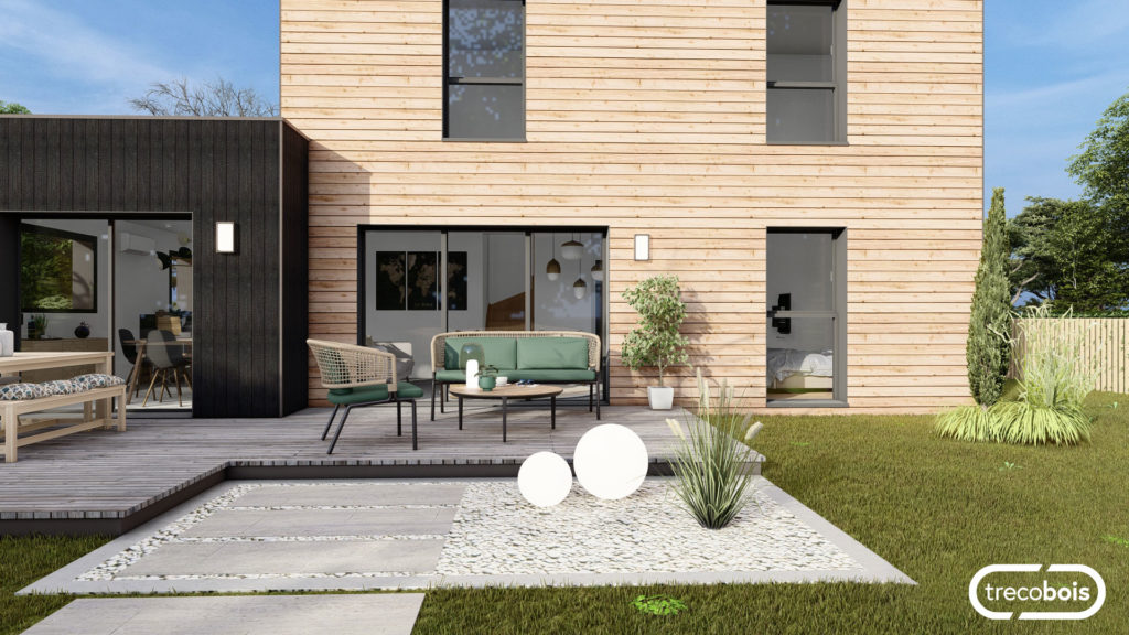 maison-bois-étage-terrasse-trecobois