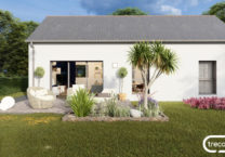 maison-plain-pied-bois-jardin