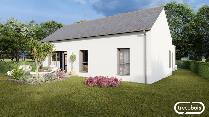 maison-plain-pied-bois-trecobois