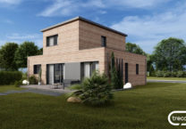 plan-maison-bois-étage-3chambres