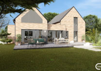 Plan-maison-bois-étage-double-toiture