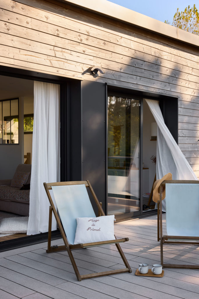 Maison bois inversée