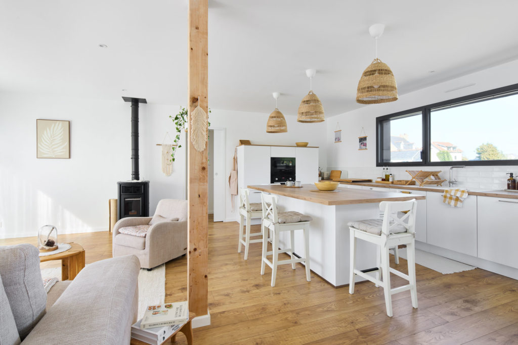 Maison bois inversée