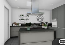 cuisine-aménagée-plan-maison-bois