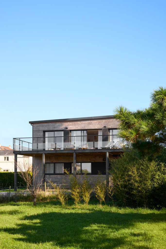 Maison bois inversée