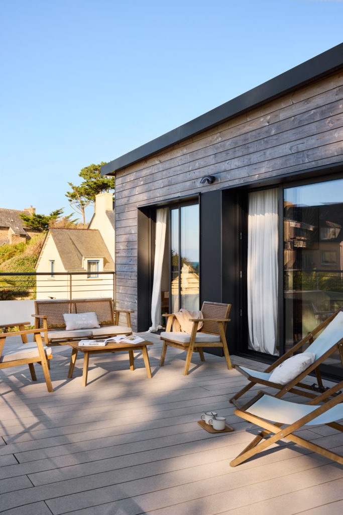 Maison bois inversée