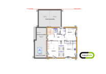 plan-étage-maison-4chambres-garage
