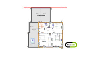 plan-étage-maison-4chambres-garage