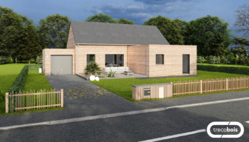 Plan maison bois avec combles aménageables