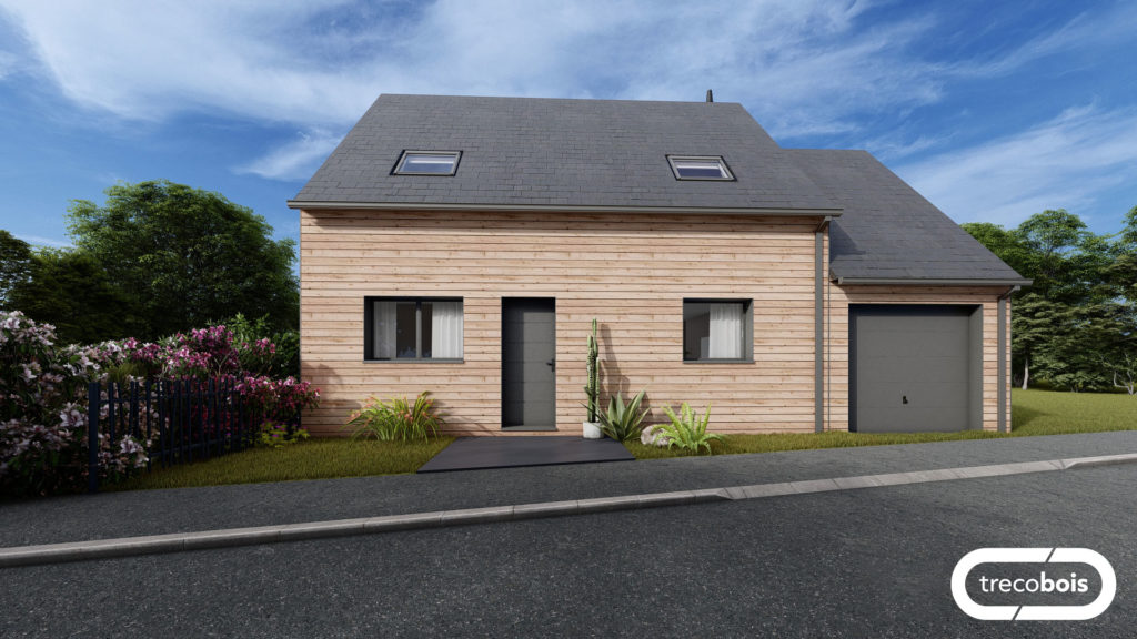 plan-maison-bois-garage