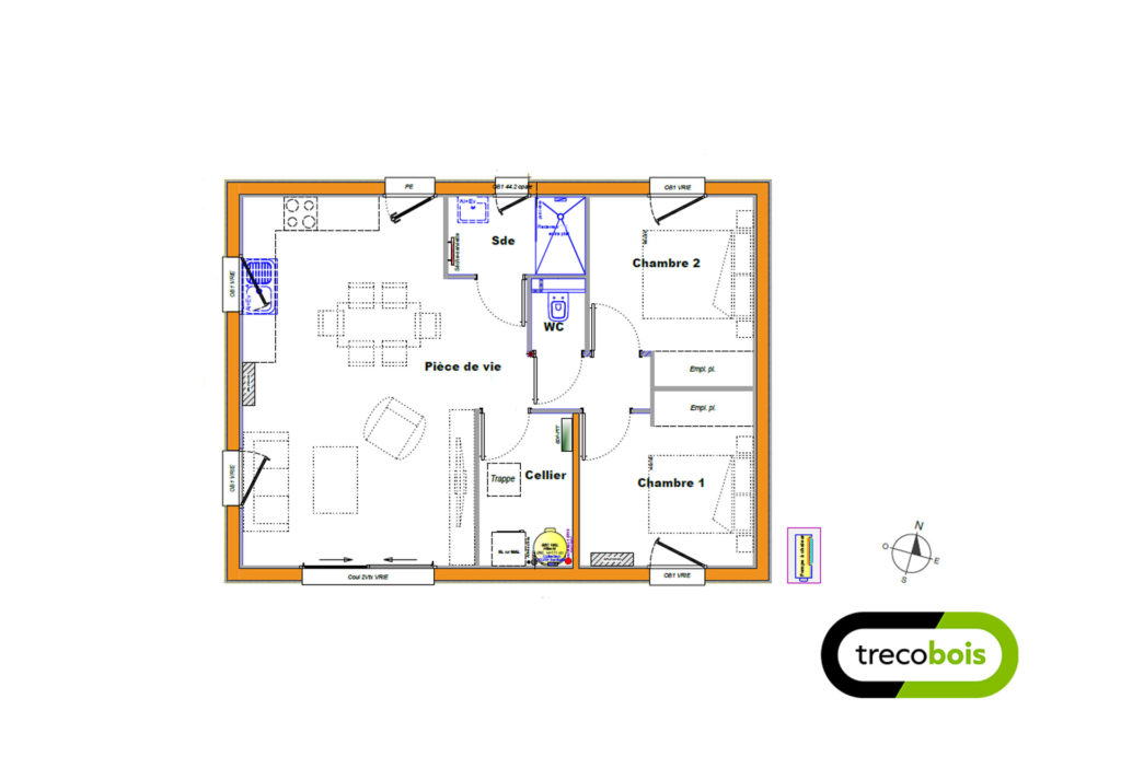 plan-petite-maison-60m2-bois