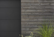 Maison en bois lotissement extérieur