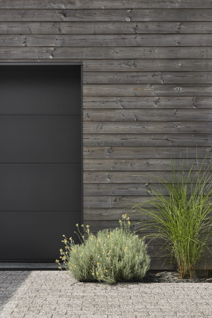 Maison en bois lotissement extérieur