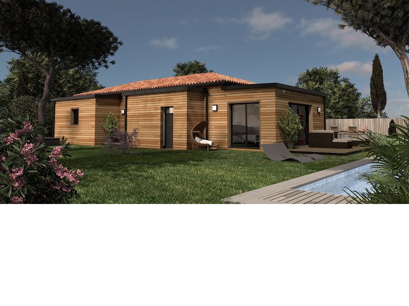 Maison+Terrain de 6 pièces avec 3 chambres à Targon 33760 – 252000 € Maison+Terrain de 6 pièces avec 3 chambres à Targon 33760 – 252000 € - YFAU-19-02-08-2
