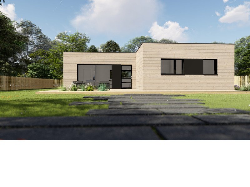 Maison+Terrain de 6 pièces avec 3 chambres à Treillières 44119 – 176044 € Maison+Terrain de 6 pièces avec 3 chambres à Treillières 44119 – 176044 € - JLD-19-02-07-58