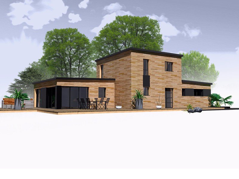 Maison+Terrain de 5 pièces avec 4 chambres à Mesquer 44420 – 422382 € Maison+Terrain de 5 pièces avec 4 chambres à Mesquer 44420 – 422382 € - AFRO-19-03-07-9