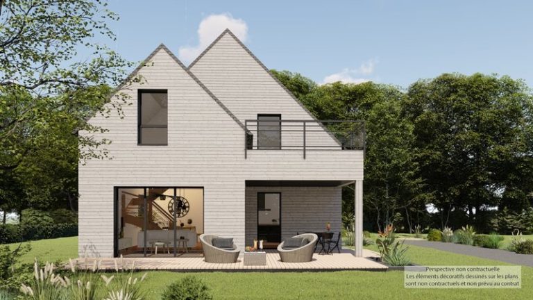 Maison+Terrain de 6 pièces avec 4 chambres à Tregastel 22730 – 347600 € - MLAG-26-06-03-26
