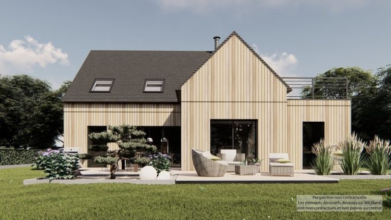 Maison+Terrain de 4 pièces avec 3 chambres à Pleneuf-Val-Andre 22370 – 408500 € - YLM-26-08-08-92