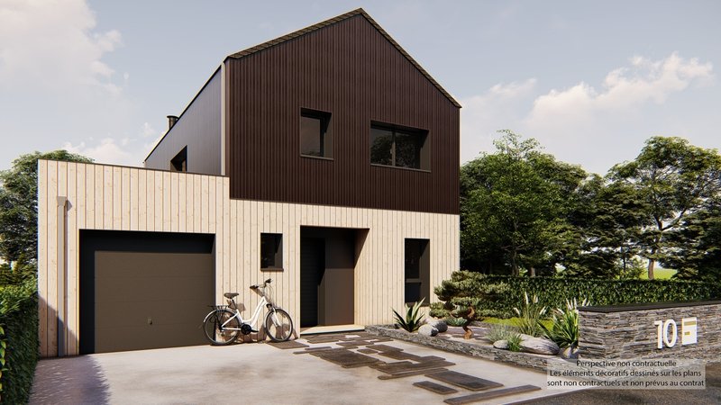 Maison+Terrain de 6 pièces avec 4 chambres à Gosne 35140 – 320451 € - MCHO-23-08-07-39