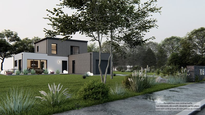 Maison+Terrain de 4 pièces avec 3 chambres à Rives-du-Couesnon 35140 – 284843 € - MCHO-24-04-05-45