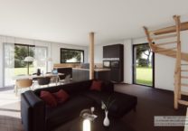 Maison+Terrain de 4 pièces avec 3 chambres à Rives-du-Couesnon 35140 – 284843 € - MCHO-24-04-05-45