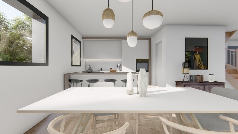 Maison+Terrain de 5 pièces avec 4 chambres à Breal-sous-Montfort  – 300789 € - ABRE-24-02-23-11