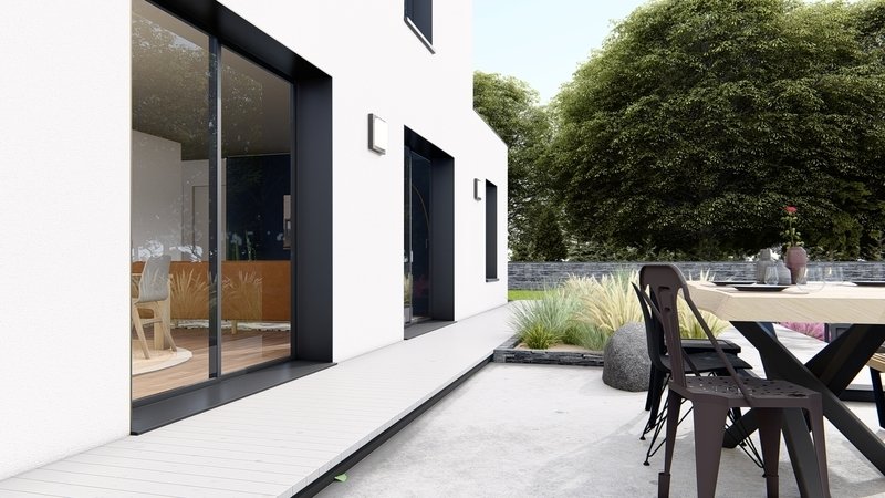 Maison+Terrain de 6 pièces avec 4 chambres à Sens-de-Bretagne 35490 – 248171 € - BBA-23-11-02-83