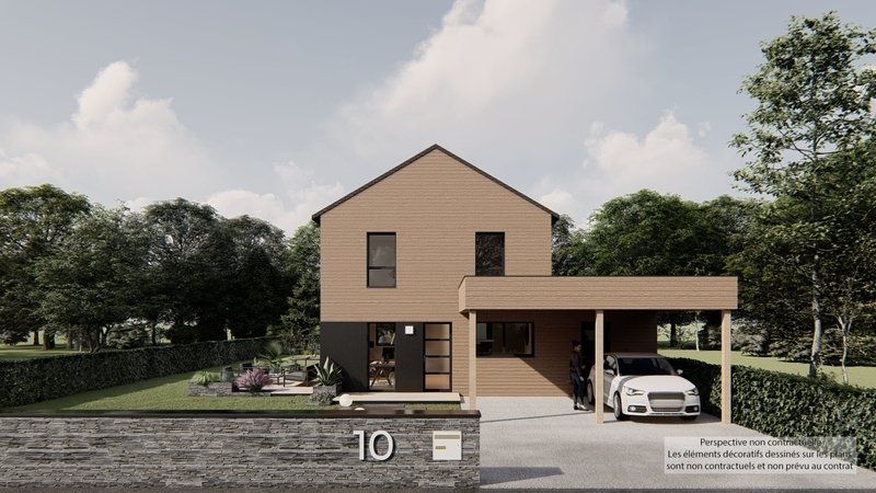 Maison+Terrain de 6 pièces avec 4 chambres à Carquefou 44470 – 347260 € - ALEG-25-05-14-9