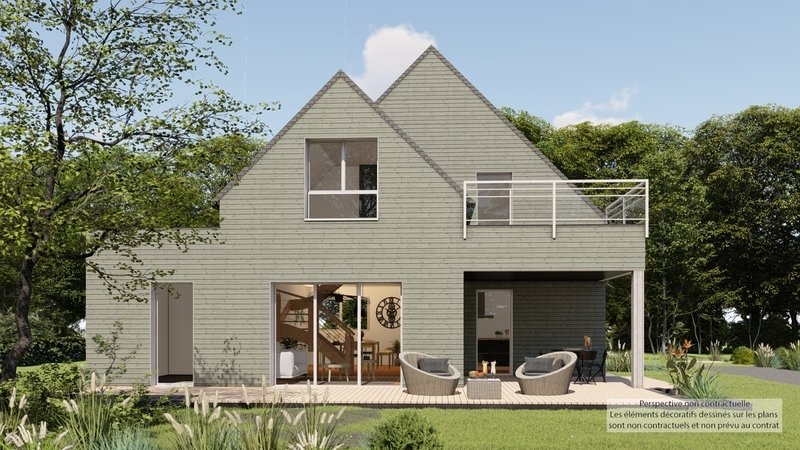 Maison+Terrain de 6 pièces avec 4 chambres à Suce-sur-Erdre 44240 – 416150 € - ALEG-25-07-24-22