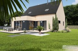 Maison+Terrain de 5 pièces avec 4 chambres à Plogastel-Saint-Germain 29710 – 309244 € - MBE-23-09-19-8